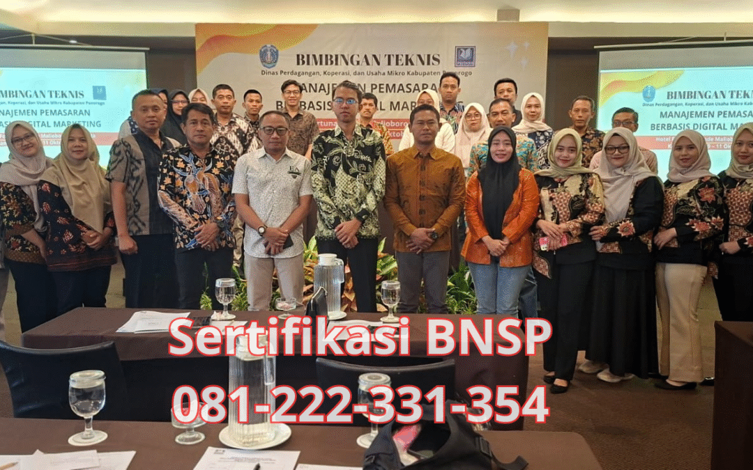 Sertifikasi BNSP 081-222-331-354